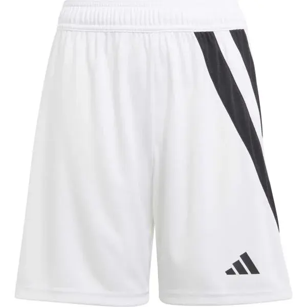 adidas FORTORE2 3 SHORTS Detské futbalové šortky, biela, veľkosť