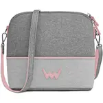 VUCH CARA CANVA Dámska kabelka, sivá, veľkosť