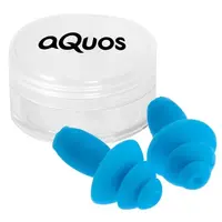 AQUOS PRO EARS Špunty do uší, modrá, veľkosť