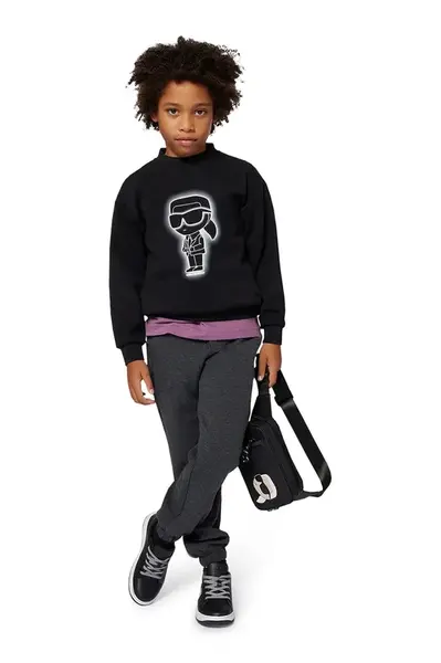 Detské tepláky Karl Lagerfeld