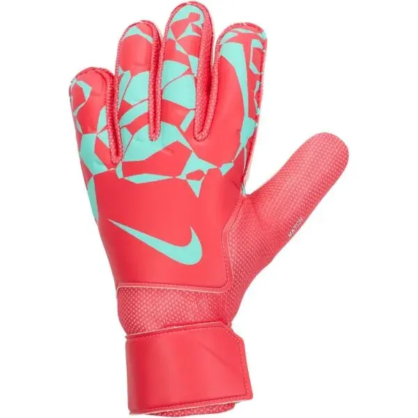 Nike MATCH Brankárske rukavice, červená, veľkosť