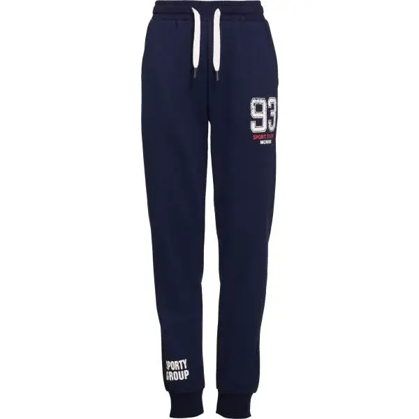 Lewro SJUN Chlapčenské tepláky, tmavo modrá, veľkosť 164-170