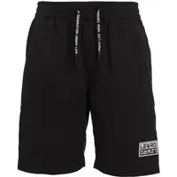 Lewro VERINUS Chlapčenské plátené šortky, čierna, veľkosť 116-122