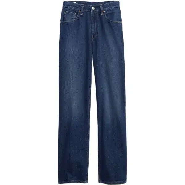 GAP 90S LOOSE Dámske džínsy, tmavo modrá, veľkosť
