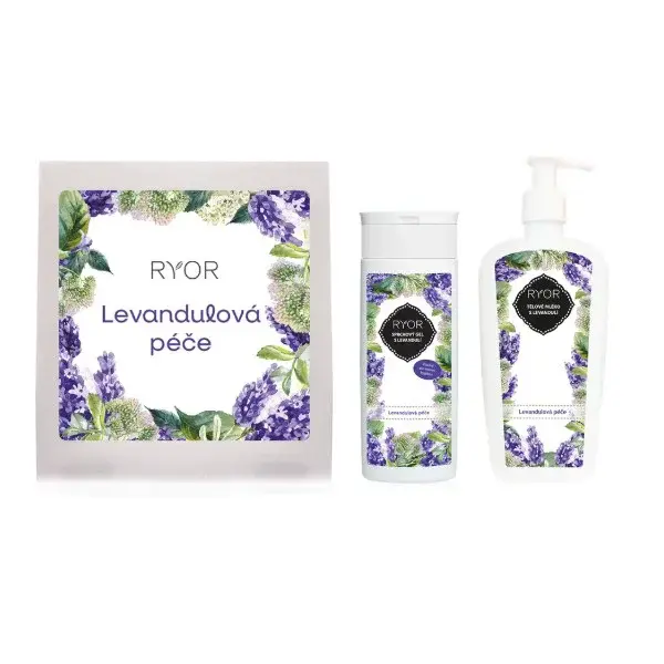 RYOR Darčeková kazeta Levanduľová starostlivosti