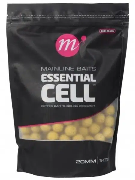 Mainline boilies shelf life essential cell 1 kg - 20 mm