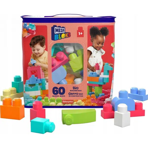 Megabloks Stavebnica Kocky 60 dielikov