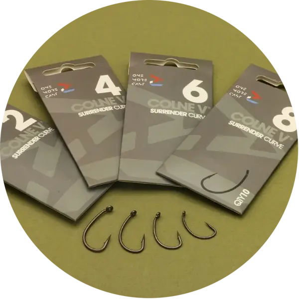 One more cast háčiky colne v surrender curve hooks 10 ks - veľkosť 6