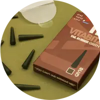 One more cast prevlek vitabitz tail rubbers 10 ks - zelená