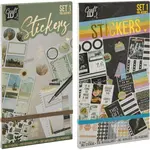 Veľká sada samolepiek 20 hárkov narodeniny, darčeky, oslavy