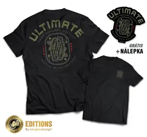 4anglersdesign tričko ultimate - m