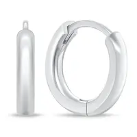 Brilio Silver Strieborné náušnice kruhy PE071