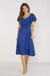 Awama Woman's Dress A659 Blue