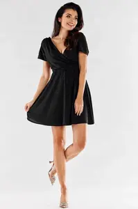Awama Woman's Dress A558 Black