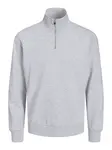 JACK & JONES Mikina 'JJEBradley'  sivá