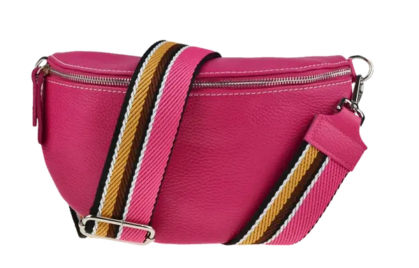 NovaKabelka.cz Reni Grande Fuxia s přídavným popruhem III