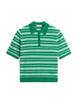 TOMMY HILFIGER Sveter  zelená / biela