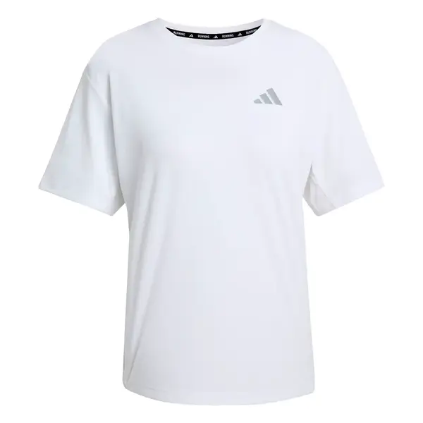 ADIDAS PERFORMANCE Funkčné tričko 'Adi365 Essentials'  strieborná / biela