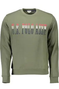 Zelená pánská mikina US Polo