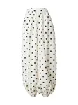 TOPSHOP Nohavice 'TSLINEA'  čierna / biela