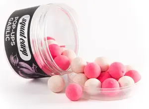 Squat carp plovoucí boilies pop-up garlic 60 g - 12 mm