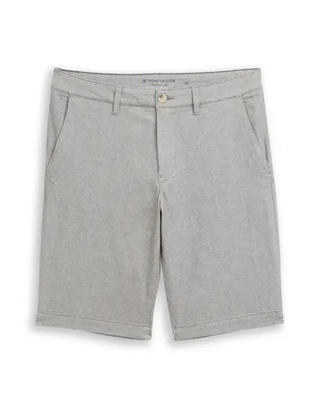 TOM TAILOR Chino nohavice  sivobéžová