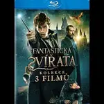 Různí interpreti – Fantastická zvířata kolekce 1-3 Blu-ray