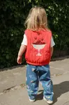 Dětské rifle Konges Sløjd MAGOT FRILL PANTS GOTS