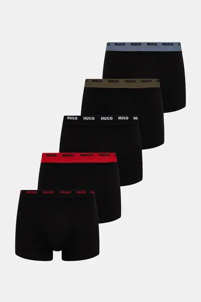 HUGO boxerky pánské TRUNK FIVE PACK 5-pack
