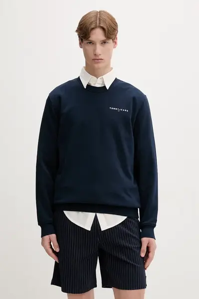 Tommy Jeans mikina pánska s bavlnou