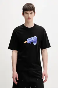 HUGO Blue tričko pánské bavlněné