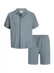 Jack & Jones Plus Tepláková súprava 'JORNANTUCKET'  modrosivá