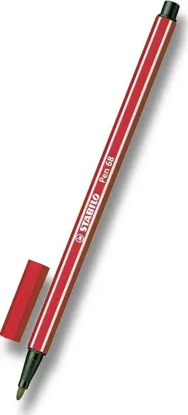Fix Stabilo Pen 68 – 48 jasně červená