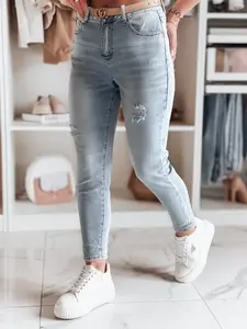 Dámské džíny mom fit MOMWAY modré