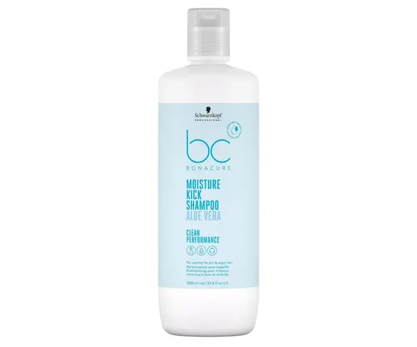 Hydratační šampon Schwarzkopf Professional BC Bonacure Moisture Kick Shampoo - 1000 ml (2709231) + dárek zdarma