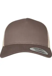 5-panelový retro Trucker 2-Tone Cap brn/khaki