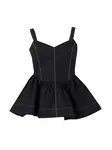 TOPSHOP Top 'MIRANDA'  čierna