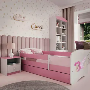 MID.YOU POSTEL PRO DĚTI A MLÁDEŽ 80/160 cm, bílá, pink
