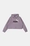 Puma Dětská mikina Puma ESS Logo Cropped Hoodie