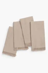 Sada bavlněných ubrousků Calma House Servilleta 4-pack
