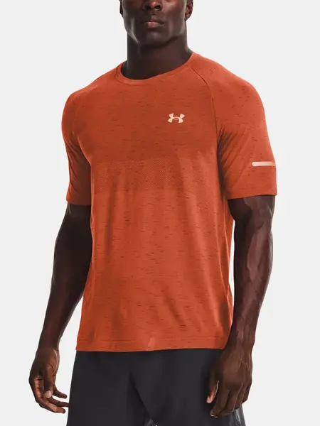 Under Armour Tričko UA Seamless Run SS-ORG - Pánské