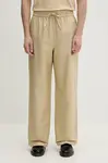 Karl Lagerfeld Jeans  kalhoty pánské se lnem