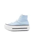 CONVERSE Členkové tenisky 'CTAS LIFT DOUBLE STACK'  svetlomodrá / biela