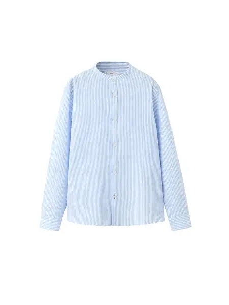 MANGO KIDS Košeľa  svetlomodrá / biela