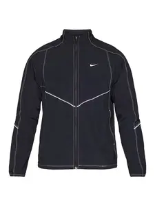 NIKE Športová bunda  čierna / biela