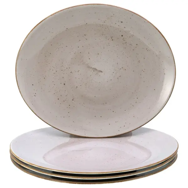 Creatable SADA TALÍŘŮ NA STEAK, keramika, 30,5/26 cm