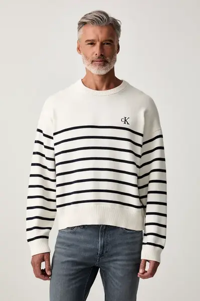Calvin Klein Jeans svetr pánský bavlněný