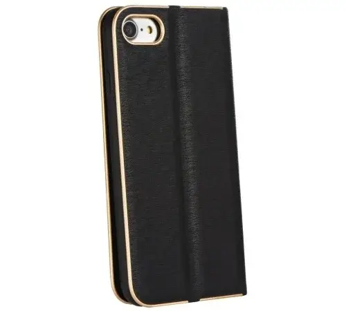 Flipové pouzdro Forcell Luna Book pro Apple iPhone 7/8/SE2020/SE2022, black