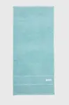 Malý bavlněný ručník BOSS Plain Aruba Blue 50 x 100 cm
