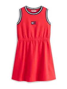 TOMMY HILFIGER Šaty  námornícka modrá / červená / biela